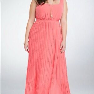 Torrid Coral Maxi Dress
